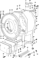 OUTER TUB ASSY Diagram and Parts List for MFS80PNDVS  Maytag Washer