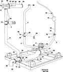 DRAIN SYSTEM Diagram and Parts List for MFS25PNFTS  Maytag Washer
