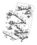 WATER VALVE ASSEMBLY (TWO WATERS) Diagram and Parts List for MFX95PNAVS  Maytag Washer