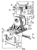 FRAME & COVER ASSEMBLY Diagram and Parts List for MFX95PNAVS  Maytag Washer