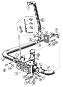 DRAIN VALVE ASSEMBLY Diagram and Parts List for MFX95PNAVS  Maytag Washer