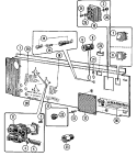 WATER VALVE & REAR PANEL (SERIES 10) Diagram and Parts List for MFR18PCAAS  Maytag Washer