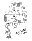 WATER VALVE & REAR PANEL Diagram and Parts List for MFR35MNAVS  Maytag Washer