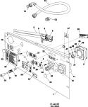 REAR PANEL Diagram and Parts List for MFS35PNFTS  Maytag Washer