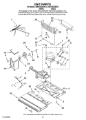 Part Location Diagram of W10119856 Whirlpool Harness, Evap. Heater
