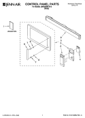 Part Location Diagram of DE94-01402H Whirlpool ASY CONTRO