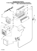 Part Location Diagram of 626753 Whirlpool ARM-EJECTR