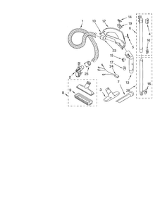 Part Location Diagram of 4370489 Whirlpool DISCONTINUED
