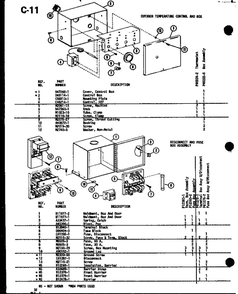Part Location Diagram of B1204001 Whirlpool Terminal Block