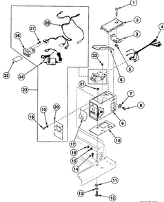 Card Reader Diagram and Parts List for SWT621LM1121  Speed Queen Washer