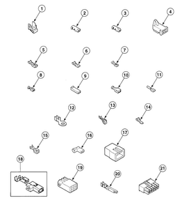 Terminals Diagram and Parts List for SDGZ09QF  Speed Queen Dryer