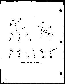 Section 2 Diagram and Parts List for LW1502 P7762132W W Amana Washer