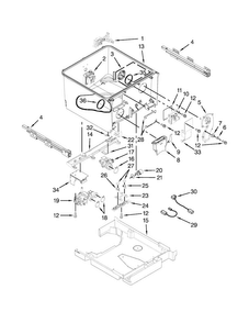 Tub Parts Diagram and Parts List for MDD8000AWS2  Maytag Dishwasher