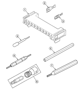 Tools Diagram and Parts List for SSG419WF  Speed Queen Dryer