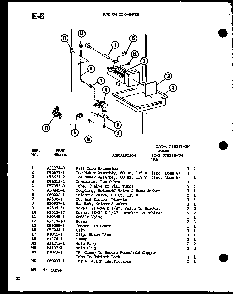 Add On Ice-maker Diagram and Parts List for TC18G-P75535-1W  Amana Refrigerator