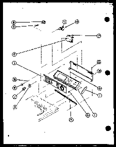 Section 5 Diagram and Parts List for LWD553 P7762116W W Amana Washer