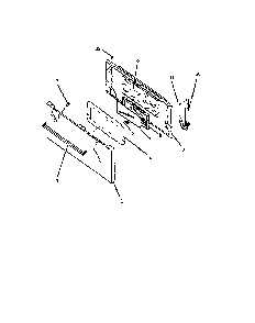 Page 4 Diagram and Parts List for EHT-312  Caloric Range