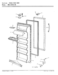 Part Location Diagram of 29936-5 Maytag DISCONTINUED