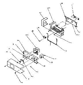 Ice Maker Diagram and Parts List for SQD25N2L-P1181317WL  Amana Refrigerator