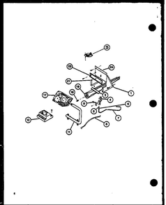 Part Location Diagram of R0198421 Whirlpool Orifice, pilot burne