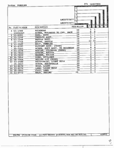 Tumbler Page 2 Diagram and Parts List for LNC-8757A71  Maytag Dryer