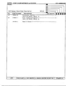 Unit Compartment And System Page 4 Diagram and Parts List for 17694  Maytag Refrigerator