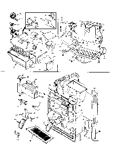 Water & Ice Dispenser Diagram and Parts List for JRSDX244B-M7N15A  Jenn-Air Refrigerator