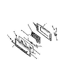 Page 5 Diagram and Parts List for EBE24CB0-P1142408NW  Caloric Range