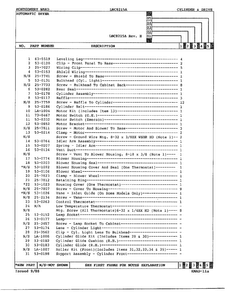 Gas Dryer Cylinder And Drive Page 4 Diagram and Parts List for 8215A REV A Norge Dryer