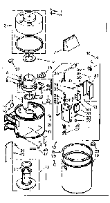 Vacuum Cleaner Parts Diagram and Parts List for 1164052190  Kenmore Central Vacuum