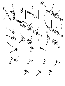 Terminals Diagram and Parts List for LGM549L-P1176708WL  Amana Dryer