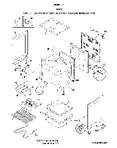 Body Diagram and Parts List for 79092553810  Kenmore Range