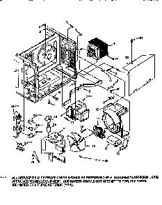 Switches And Microwave Parts Diagram and Parts List for 56568480790  Kenmore Microwave