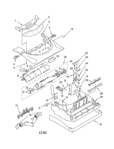Part Location Diagram of 4370274 Whirlpool DISCONTINUED