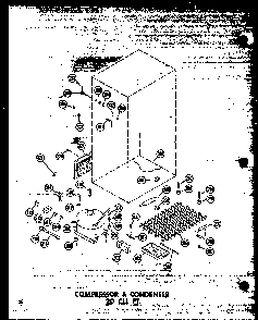 Section 12 Diagram and Parts List for TD20W-P60303-62W  Amana Refrigerator