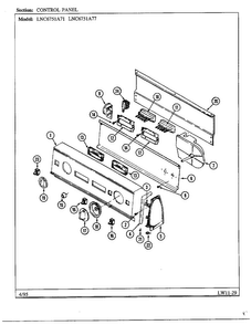 Part Location Diagram of 35-4013 Whirlpool N.L.A.SWITCH SPEED