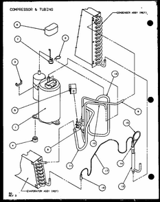 Part Location Diagram of D9985604 Whirlpool DISCONTINUED