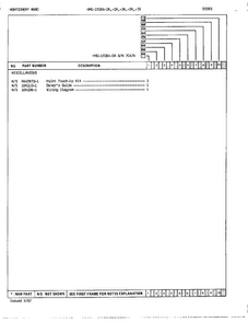 Doors/misc Page 3 Diagram and Parts List for 19284A  Admiral Refrigerator