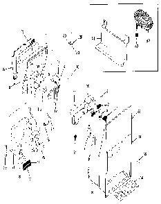 Ice & Water Dispenser Diagram and Parts List for JRSD246B MBQ82A Jenn-Air Refrigerator