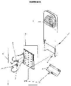 Heater Diagram and Parts List for NE4813L43738  Speed Queen Dryer