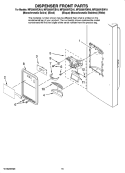 Part Location Diagram of W10170833 Whirlpool PAD
