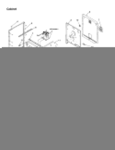 Cabinet Diagram and Parts List for ART6121E-P1143812NE  Amana Range