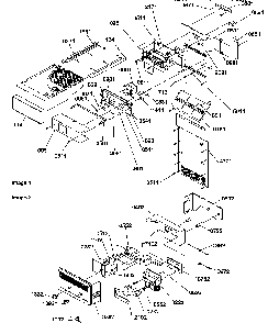 Ice Maker/control Assy Diagram and Parts List for SXD322S2L-P1305702WL  Amana Refrigerator