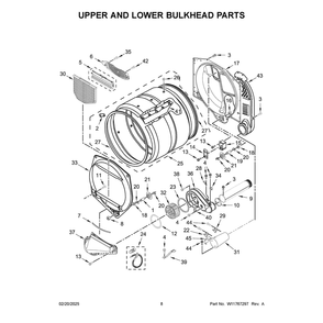 Part Location Diagram of W11317193 Whirlpool THRMST-FIX