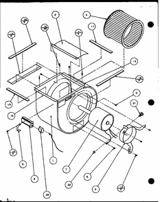 Section 8 Diagram and Parts List for BCAA30T002A P1102006C Amana Air Conditioner