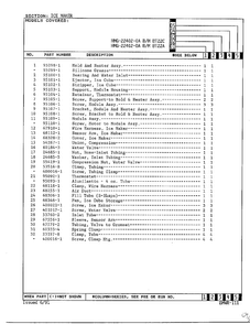 Ice Maker Page 2 Diagram and Parts List for 22402-0B  Admiral Refrigerator