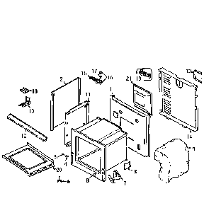 Body Diagram and Parts List for 6294576  Maytag Range