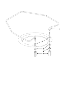 Heater Parts Diagram and Parts List for MDB7760AWS2  Maytag Dishwasher