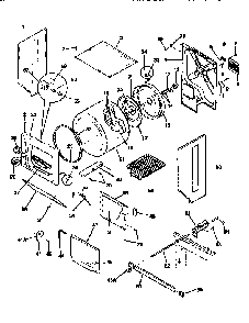 Drum Diagram and Parts List for 41799680200  Kenmore Washer Dryer Combo