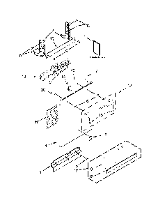 Door Panel Parts Diagram and Parts List for 66514703N510  Kenmore Dishwasher